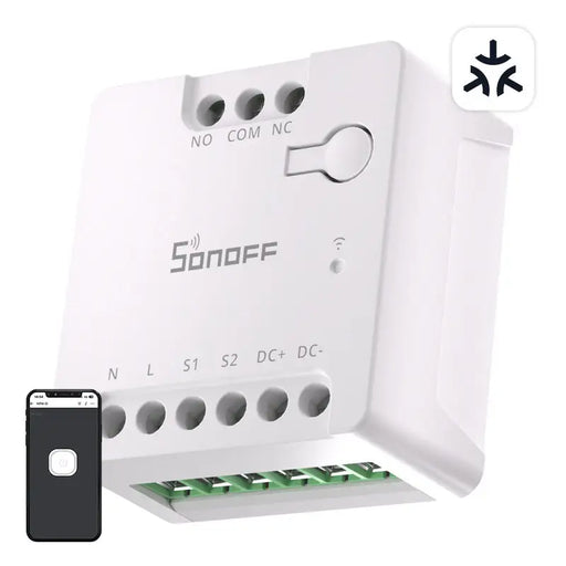 SONOFF MINI-D Smart WiFi Matter Switch (AC/DC 12-48V dry contact) - Smart controllers<<<Control devices<<<Smart