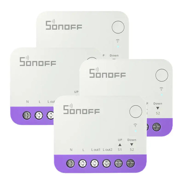 Sonoff MINI-RBS WiFi Smart Mini Roller Shutter Switch (4 pcs.) - Smart controllers<<<Control devices<<<Smart