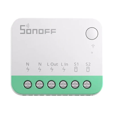 Smart mini switch WiFi Sonoff MINIR4M Matter (HomeKit, SmartThings, Home Assistant)