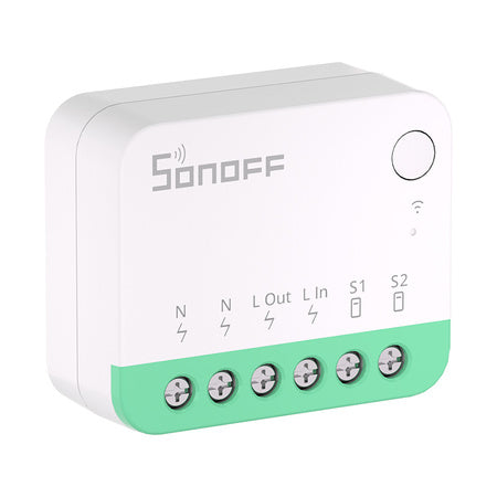 Smart mini switch WiFi Sonoff MINIR4M Matter (HomeKit, SmartThings, Home Assistant)
