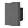 Sonoff M5 2C Smart WiFi Wall Switch, Gray (2-Channel)