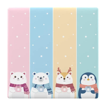 Decorative cover / cap for the T5 SONOFF Cartoon 4C touch switch.