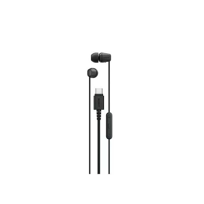 Sony Headset IER-EX15C USB-C Black - Слушалки<<<SONY Small Audio<<<SONY<<<PolyComp&&&Електроника Периферни и резервни