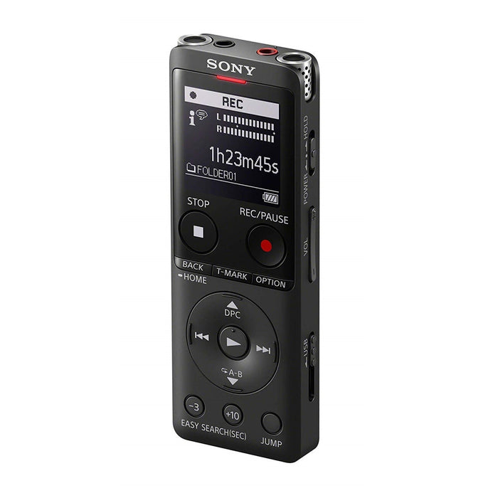 Sony ICD-UX570 4GB micro SD slot built-in USB black - Цифрови диктофони<<<SONY компютърни периферни