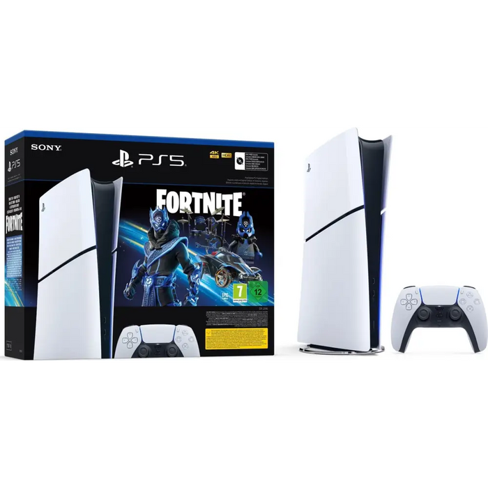 SONY PS5 Slim Digital Edition 1TB D-Chassis with Fortnite EU - Playstation 5
