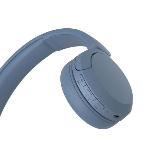 Sony WH-CH520 Bluetooth On-Ear Headphones BT 5.2 Blue EU - Audio<<<Основна<<<DunaXML&&&Слушалки<<<SONY Small