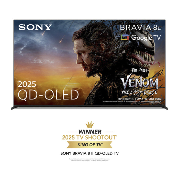 TV SONY BRAVIA 8 II K-65XR8M2 4K Ultra HD OLED GOOGLE TV, 65.0 ", SMART TV
