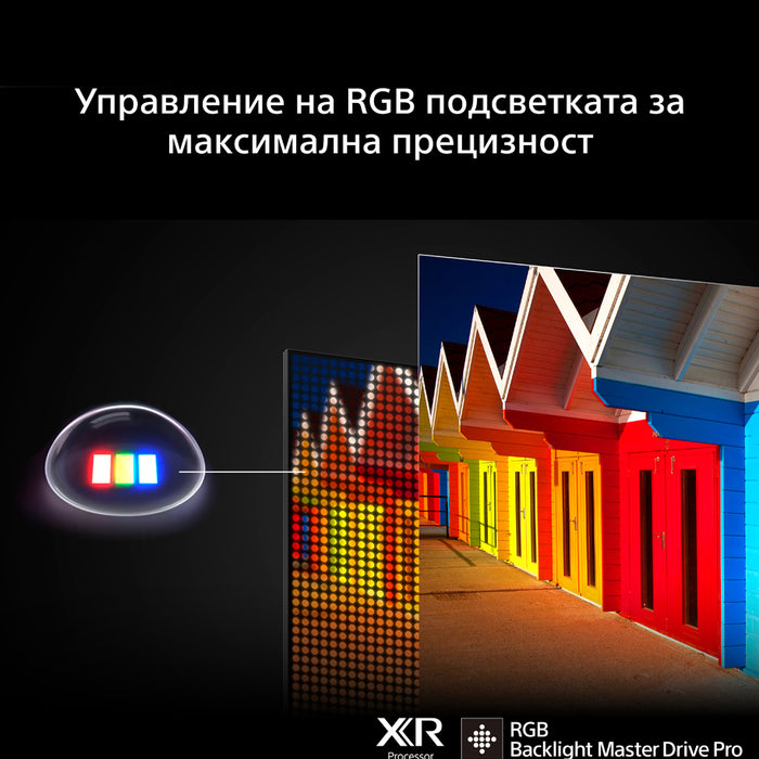 TV SONY BRAVIA 7II K-65XR75M2 4K Ultra HD TRUE RGB LED SMART TV, GOOGLE TV, 65.0 ", 164.0 cm