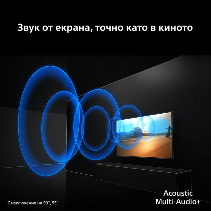 TV SONY BRAVIA 7II K-55XR75M2 4K Ultra HD RGB-MINI LED SMART TV, GOOGLE TV, 55.0 ", 139.0 cm