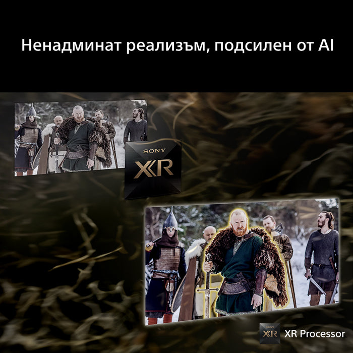 TV SONY BRAVIA 7II K-55XR75M2 4K Ultra HD RGB-MINI LED SMART TV, GOOGLE TV, 55.0 ", 139.0 cm