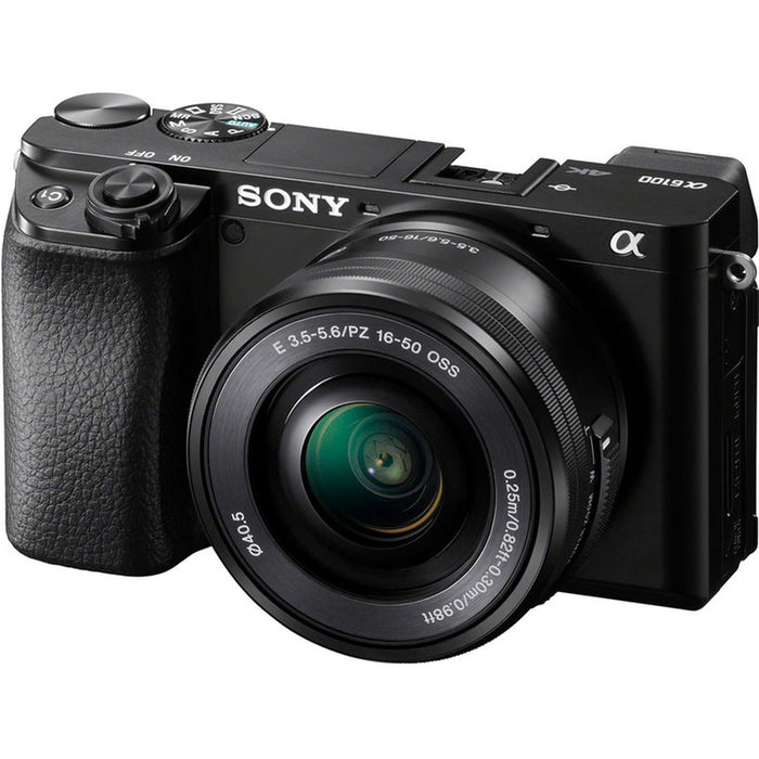 Mirrorless camera SONY ALPHA ILCE6100AKB 24.2 MPx, WI-FI, MIRRORLESS