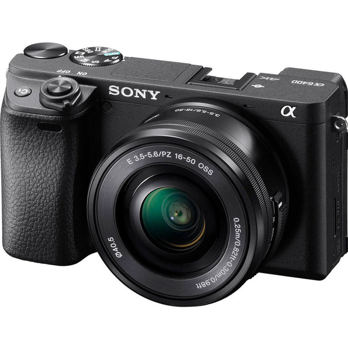 Mirrorless camera SONY ALPHA ILCE6400AKB 24.2 MPx, WI-FI, MIRRORLESS