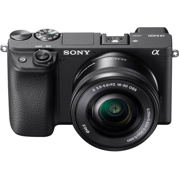 Mirrorless camera SONY ALPHA ILCE6400AKB 24.2 MPx, WI-FI, MIRRORLESS