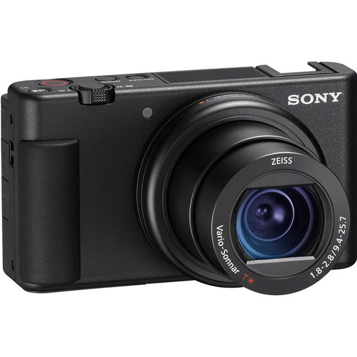 Digital camera SONY ALPHA ZV1AB 24-70MM 20.1 MPx, OPTICAL ZOOM 2.7, WI-FI, BLACK