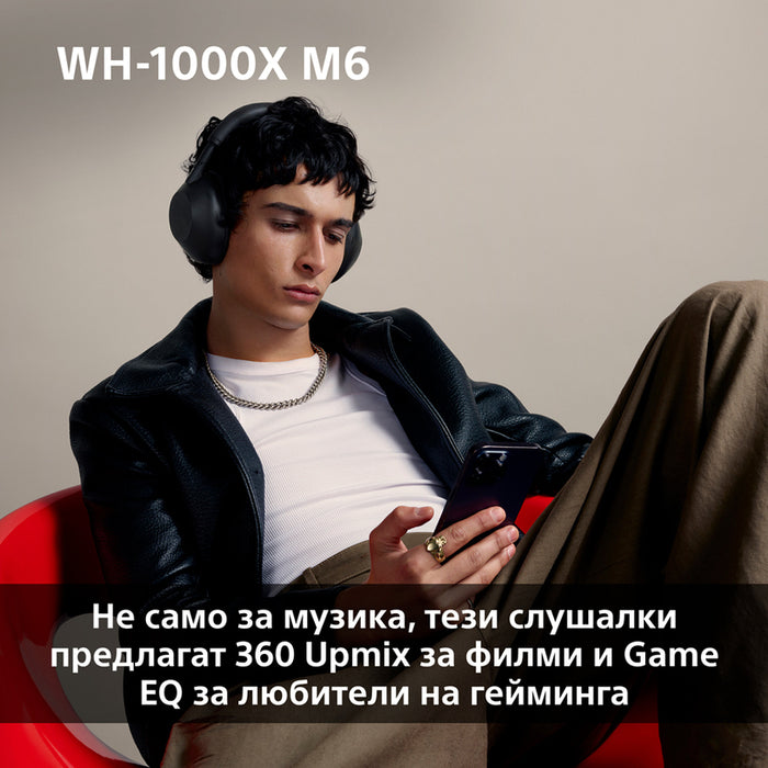 Stereo headphones SONY WH1000XM6B