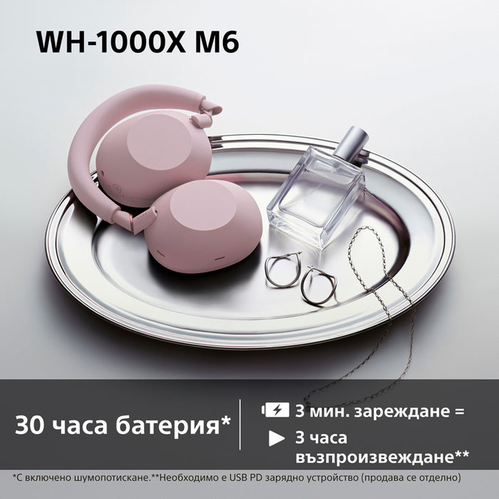 Stereo headphones SONY WH1000XM6P