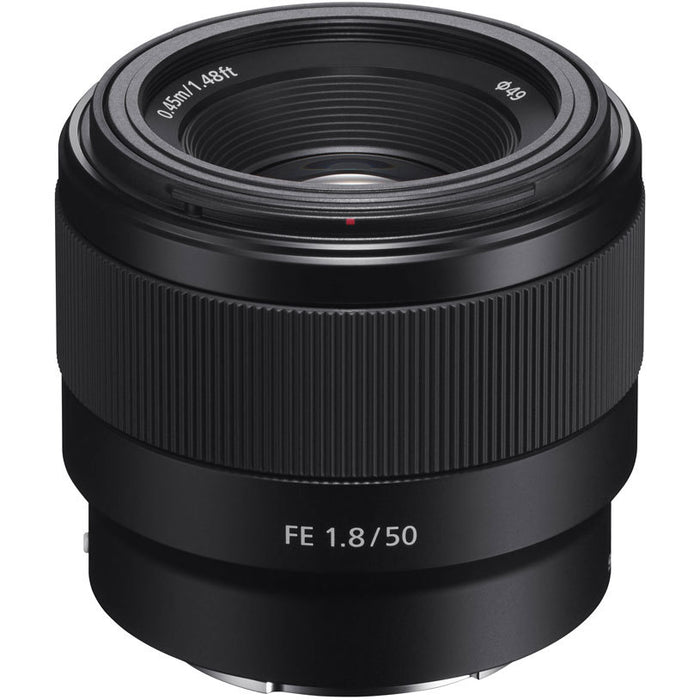 SONY SEL 50MM F 1.8F lens
