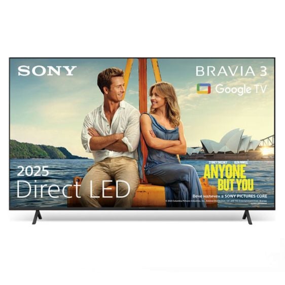 TV SONY Bravia 3 K65S39B, 65" (164 cm), 4K Ultra HD, Smart TV (Google TV) 2025