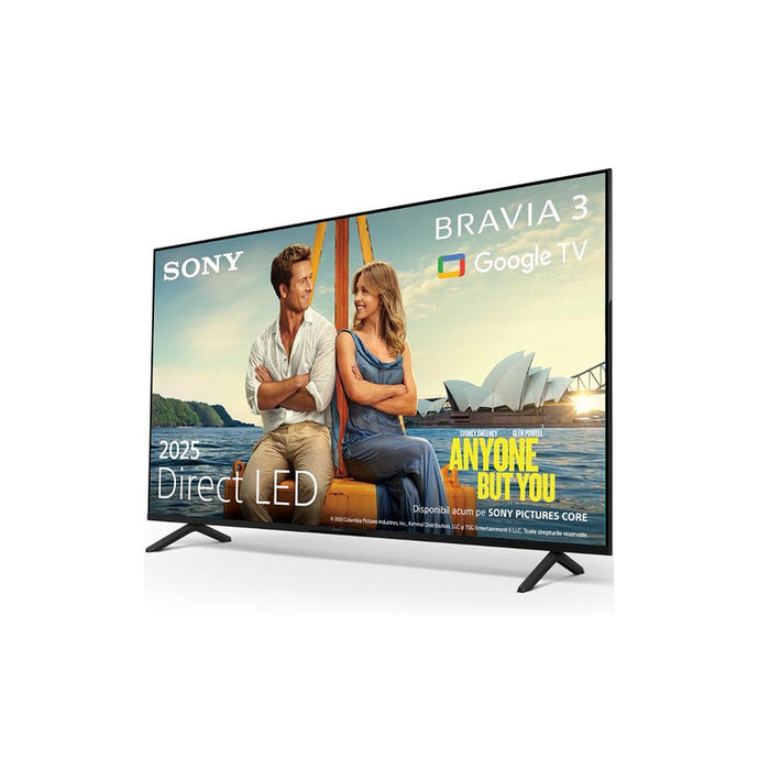 TV SONY Bravia 3 K75S35B, 75" (189 cm), 4K Ultra HD, Smart Google TV