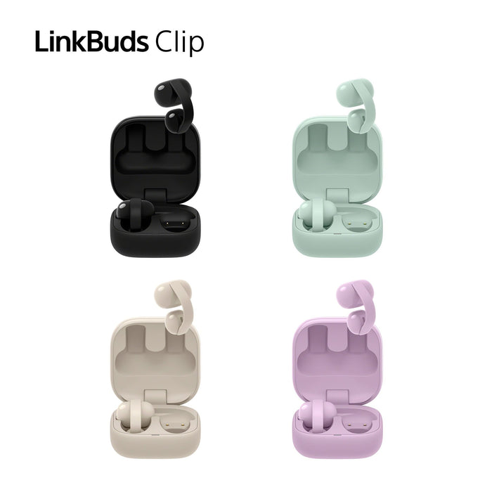 Sony LinkBuds Clip WF-LC900 TWS Open-ear Earbuds , lavender