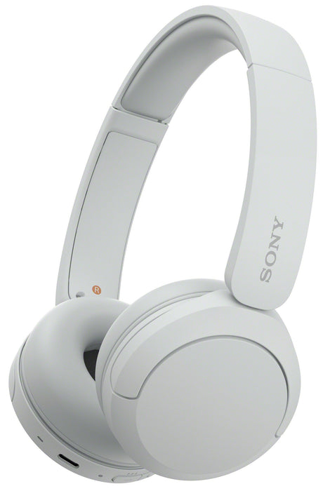 Sony WH-CH520 Bluetooth On-Ear Headphones BT 5.2, White EU