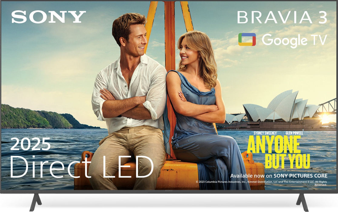 TV SONY Bravia 3 K65S39B, 65" (164 cm), 4K Ultra HD, Smart TV (Google TV) 2025