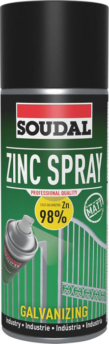 ZINC SPRAY 400ML SOUDAL
