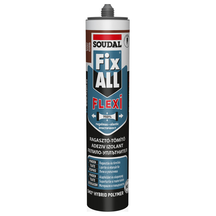 ADHESIVE SEALANT FIX ALL FLEXY BROWN 290 G SOUDAL