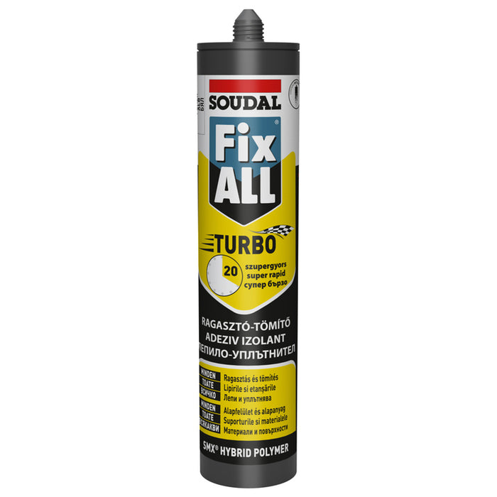 ADHESIVE SEALANT FIX ALL TURBO 290 G SOUDAL