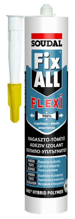 ADHESIVE FIX ALL FLEXI WHITE 290ML