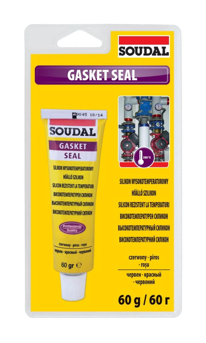 SEALANT HEAT RESISTANT RED 60 GR
