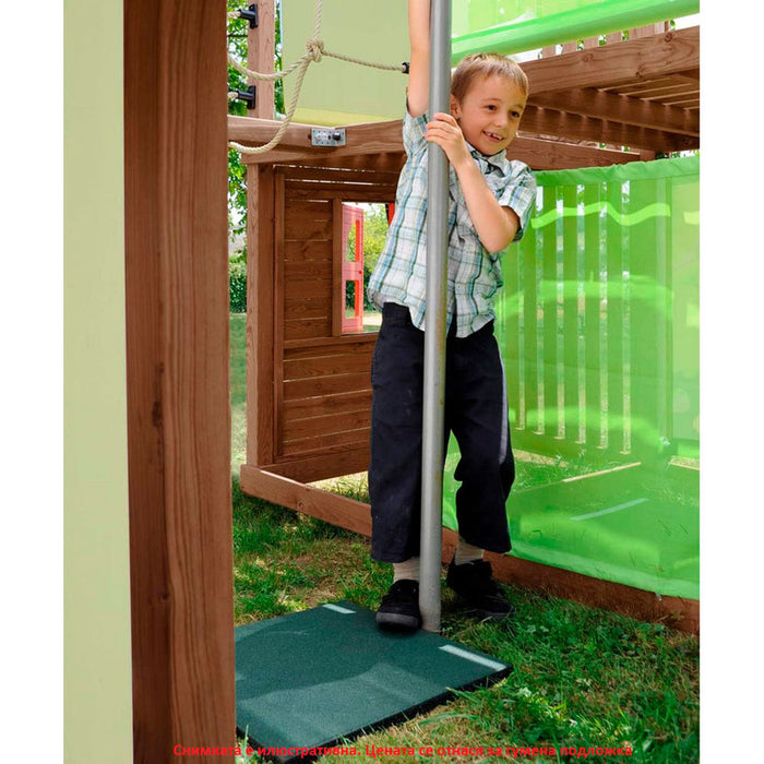 PROTECTIVE RUBBER MAT 50X50X2CM 1PCS SOULET