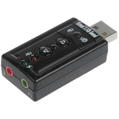 Sound card ESTILLO Mini USB 7.1 - Звукови карти<<<Компютърни компоненти<<<ValiAPI