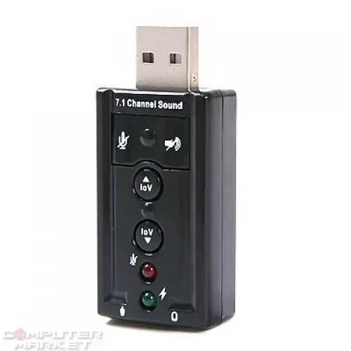 Sound card ESTILLO Mini USB 7.1 - Звукови карти<<<Компютърни компоненти<<<ValiAPI