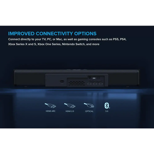 Sound system 2.1 Creative Stage 360 Bluetooth 5.0 Dolby Atmos HDMI 2.0 ARC Black - Звукови системи и