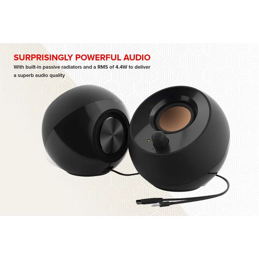 Sound system Creative PEBBLE 2.0 2 x 2.2W - Звукови системи и тонколони<<<Компютърна