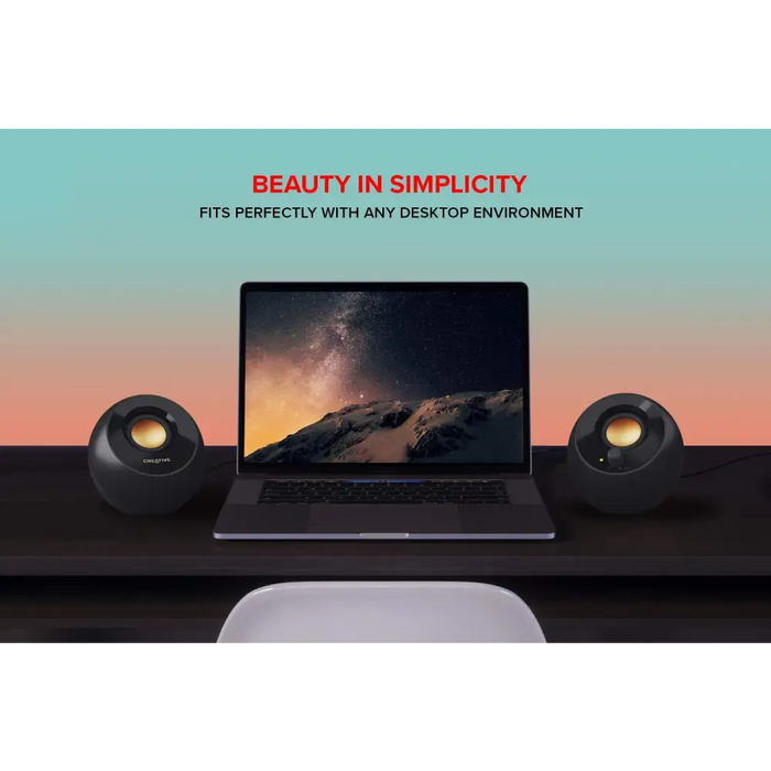 Sound system Creative PEBBLE Plus 2.1 USB 8W - Звукови системи и тонколони<<<Компютърна