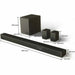 Soundbar Hisense AX5100G 340W Black - Електроника Звук<<<Компютри| Електроника<<<BigBuy&&&Тонколони<<<Електроника