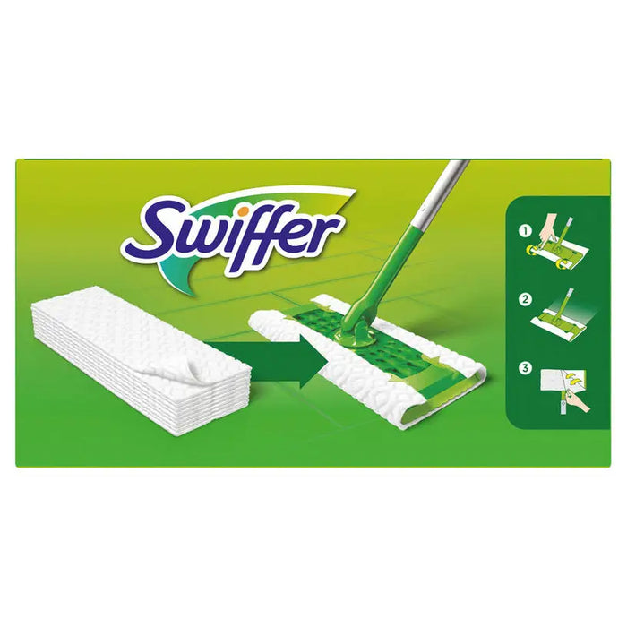 SPARE DRY TOWELS FOR DRY AND WET CLEANING MOP 18PCS SWIFFER - Мопове метли четки<<<Домашни потреби<<<Кухня<<<Praktiker