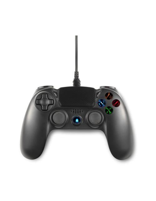Spartan Gear - Hoplite 2 Wired Controller - Super Gamer (Special Edition) PC/PS4, Black