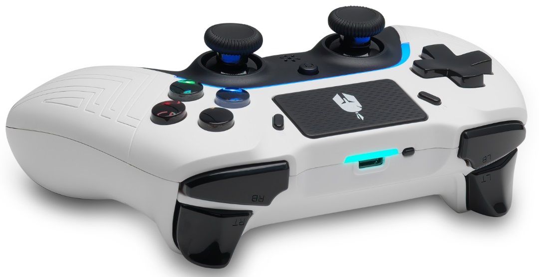 Spartan Gear Aspis 4 Wireless Gamepad, for PC and PS4, White
