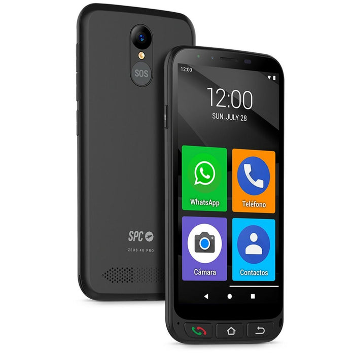 Mobile phone SPC ZEUS 4G PRO 5,5" 4 GB RAM 4 GB 64 GB Black