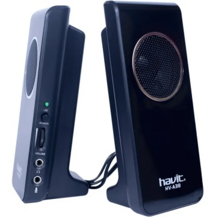 Speakers HAVIT HV-A38 Black - Тонколони за PC<<<Периферия<<<Компютри и периферия<<<TechMart