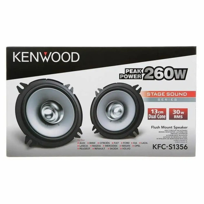 Speakers Kenwood KFC-S1356 2 Pieces (2 Units) - Тонколони за кола<<<Електроника GPS и Автомобил<<<Компютри|