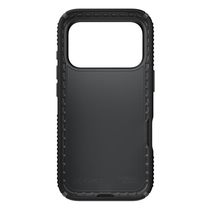 IPHONE 17 PRO PRESIDIO GRIP BLACK CASE