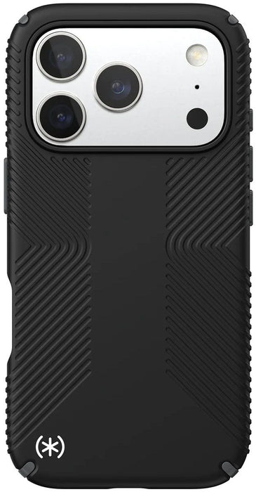 IPHONE 17 PRO PRESIDIO GRIP BLACK CASE