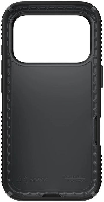 IPHONE 17 PRO PRESIDIO GRIP BLACK CASE