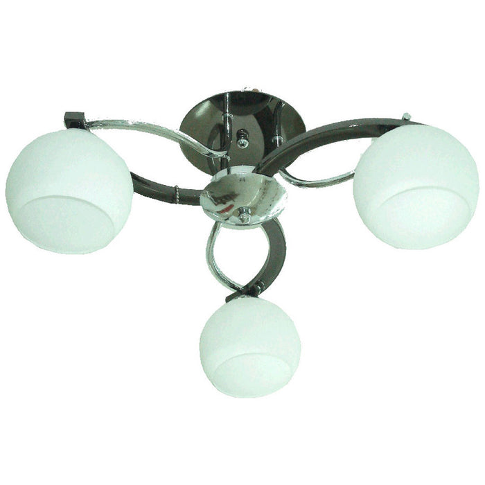 CHANDELIER 3XE27 ANTHRACITE/WHITE SPECTRA