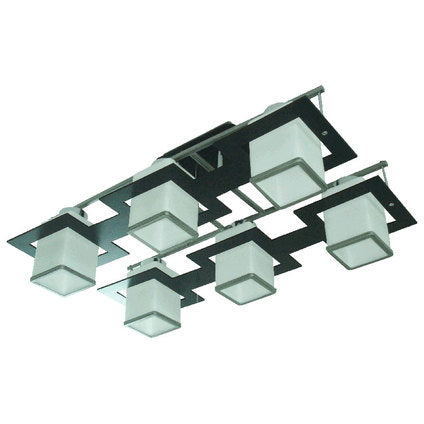 CHANDELIER 6XE27 60W SPECTRA CUBE