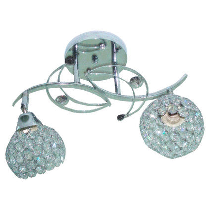 CHANDELIER K2XE27 60W SPECTRA CRYSTAL